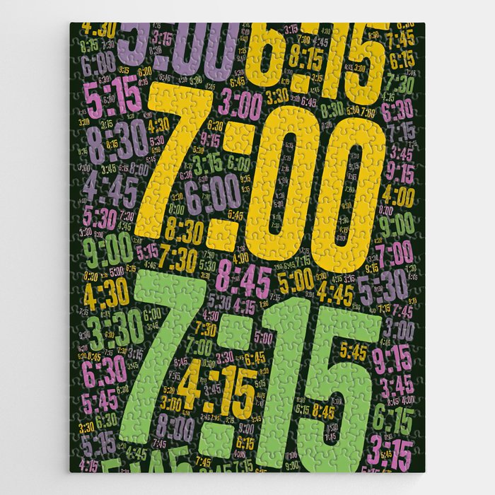 Pace run , number 030 Jigsaw Puzzle