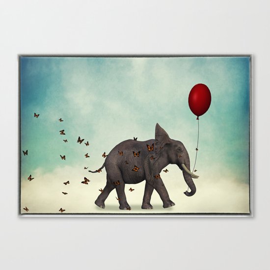 Elephant Canvas Print