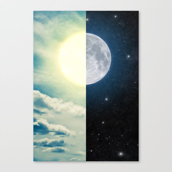 As each day ends... Canvas Print