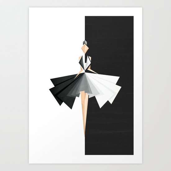 Swan Lake Art Print