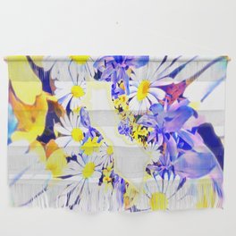Spring flowers illusion Wall Hanging