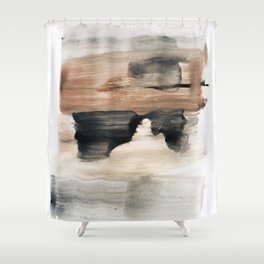 abstract minimal 9 Shower Curtain