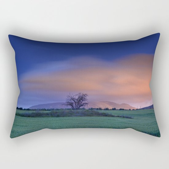 "Blue night" Rectangular Pillow