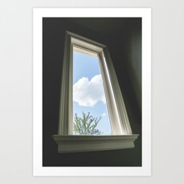 Window to heaven Art Print