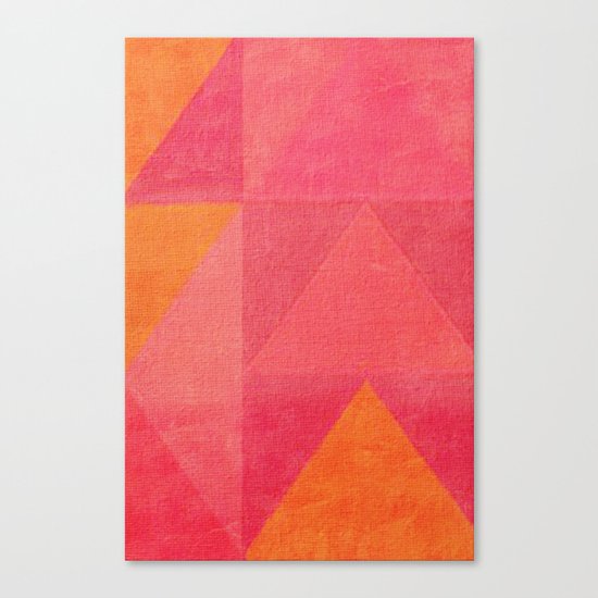 Trigonale 8 Canvas Print