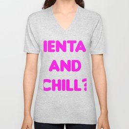 Hentai and chill V Neck T Shirt