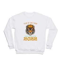 Year of the tiger 2022 happy new year tiger of the water T-Shirt Crewneck Sweatshirt