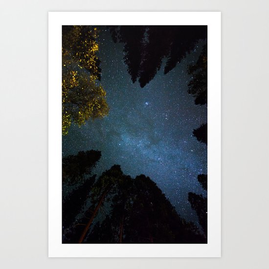 Night sky Art Print