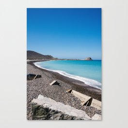 Hypnotic Ocean Blues in Cabo Pulmo, Baja, Mexico Canvas Print