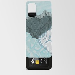 Snowy Android Card Case