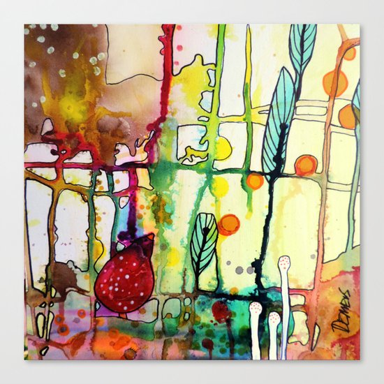 the mama (bright) Canvas Print