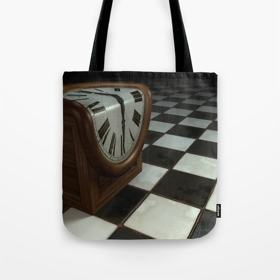 Melting Clock Tote Bag