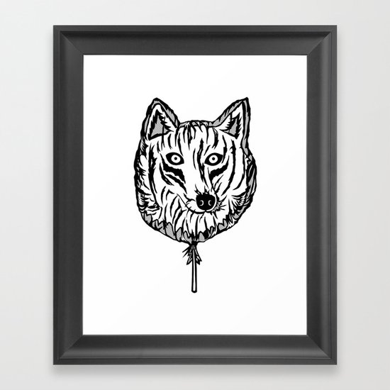 Lobollipop Framed Art Print