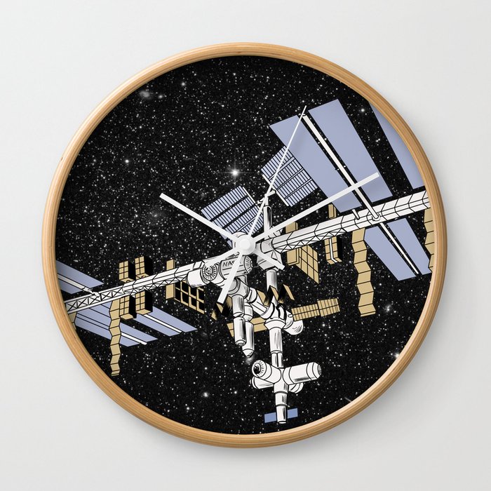 ISS- International Space Station Wall Clock