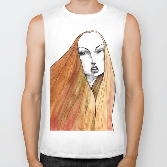 Apple Peel Biker Tank