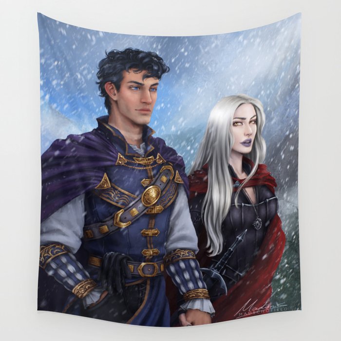 Kingdom of Iron and Ice Wall Tapestry