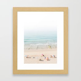 Lagos Beach Days II Framed Art Print