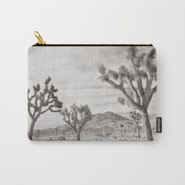 Joshua Tree Grey By CREYES Carry-All Pouch
