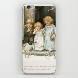 Come and Go, A Book of Changing Pictures iPhone Skin