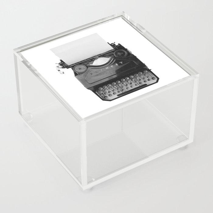 typewriter Acrylic Box