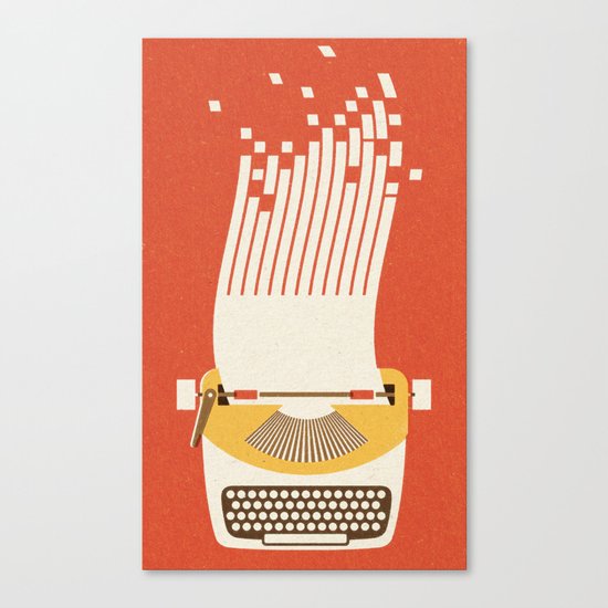 Ephemera - Part III Canvas Print