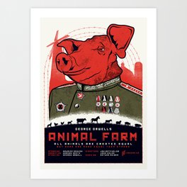 Animal Farm Art Print