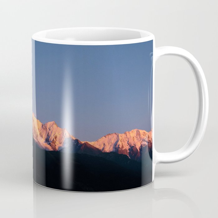 Mont-Blanc, 4808m. Coffee Mug