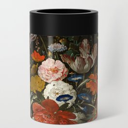 Flowers in a Glass Vase by Abraham Mignon, 1670 Can Cooler