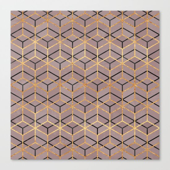 Pretty Geometry 1 Canvas Print