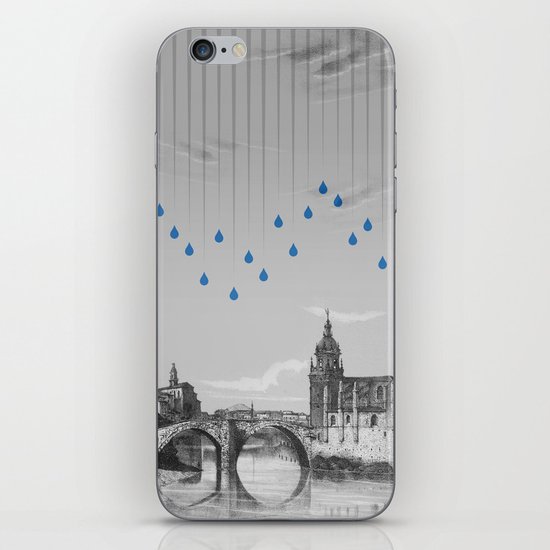 La lluvia en Bilbao es una pura maravilla iPhone & iPod Skin