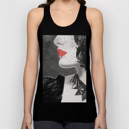 Red Lips Tank Top