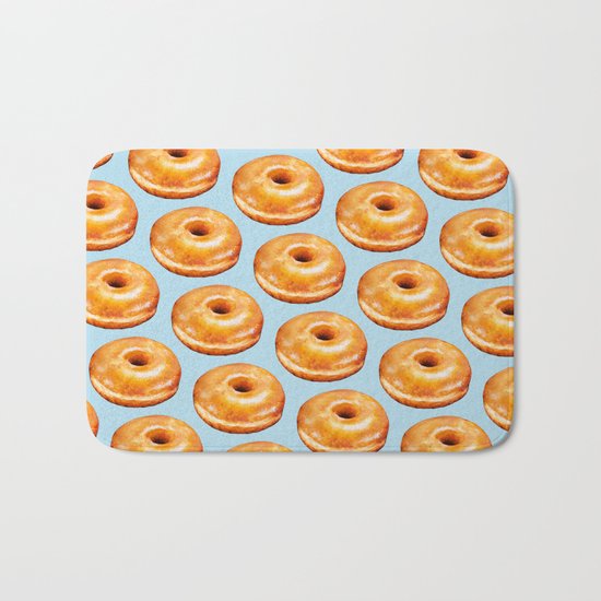 Donut Pattern - Glazed Bath Mat