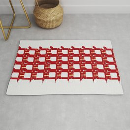 Red Snake Area & Throw Rug