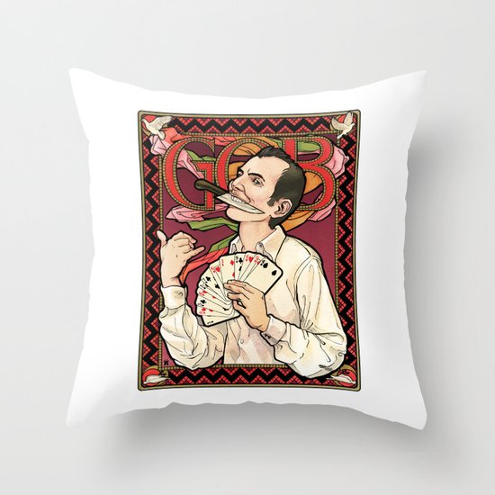 GOB Nouveau Throw Pillow