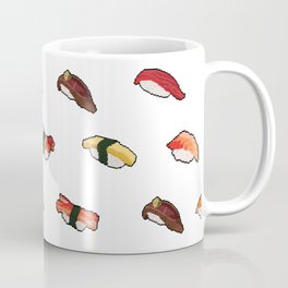 Pixelated Sushi Coffee Mug