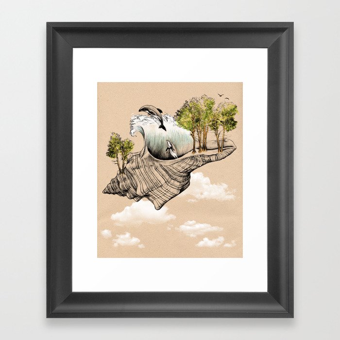 Daydream Island Framed Art Print