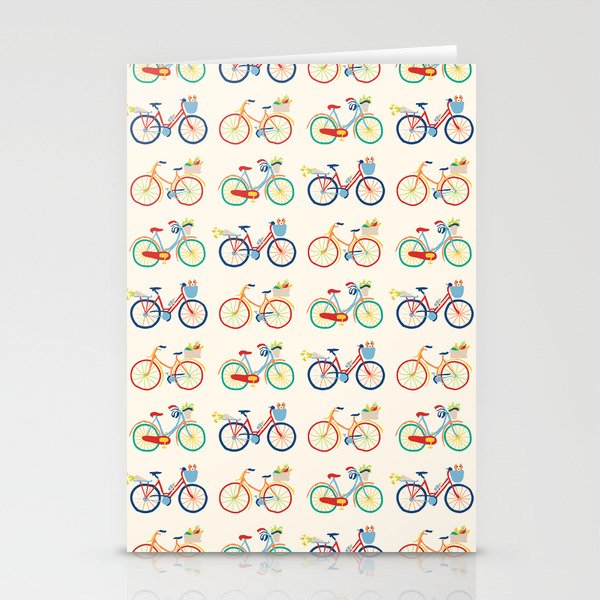 Bicycle Race Stationery Cards