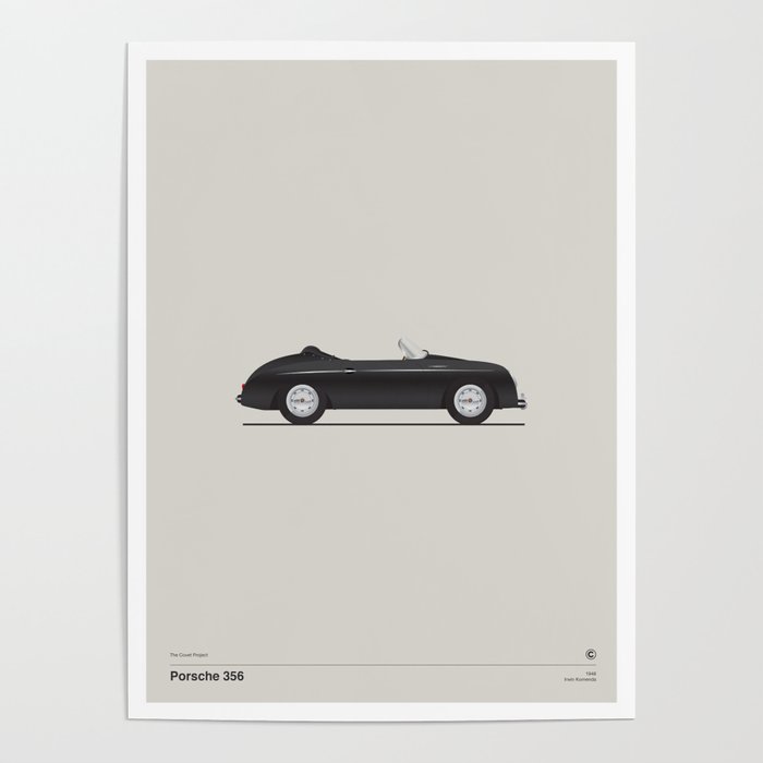 Classic Car - 356 Poster