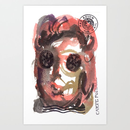 Carte Postale 3 Art Print