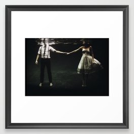 abyss of the disheartened : IX Framed Art Print
