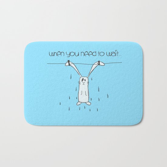 When u need to wait... Bath Mat