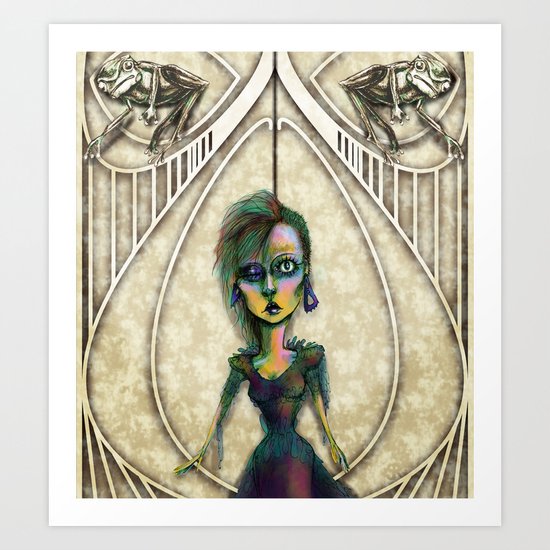 If You Dare Art Print