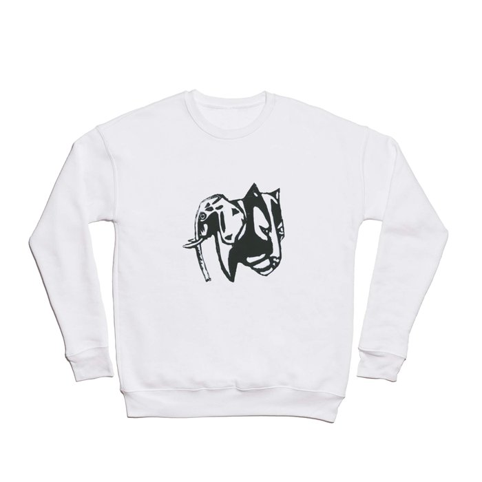 Elephant & Panther Crewneck Sweatshirt