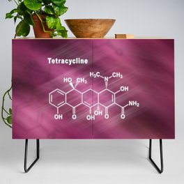 Tetracycline antibiotic, Structural chemical formula Credenza