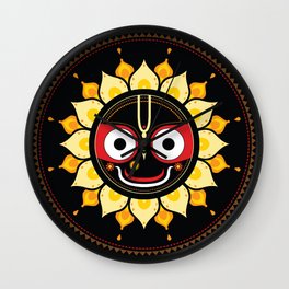 Lord Jagannatha. Wall Clock