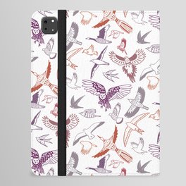 Folk Art Birds iPad Folio Case
