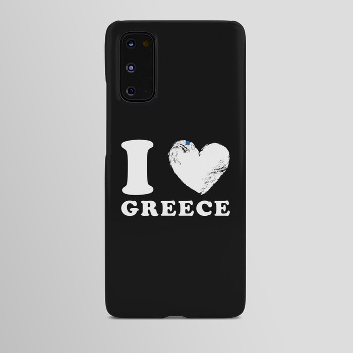 I Love Greece Android Case