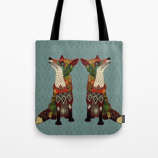 fox love Tote Bag