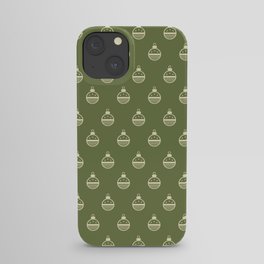 Retro Christmas Pattern iPhone Case