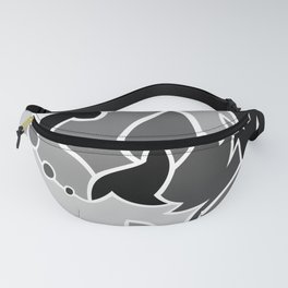 Black n Gray Fanny Pack